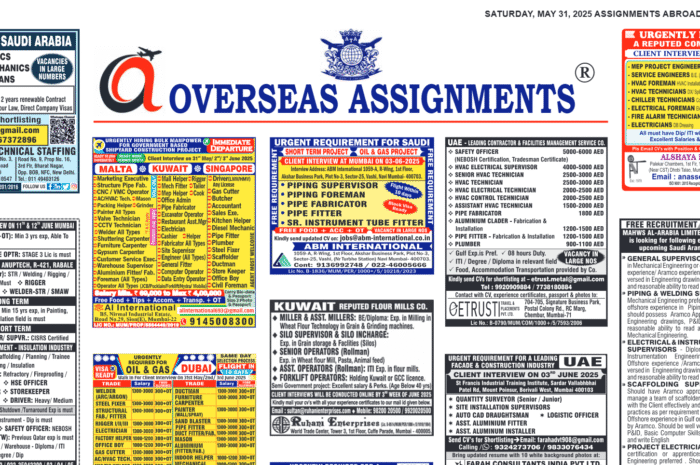Assignment Abroad Times 14th June 2025
