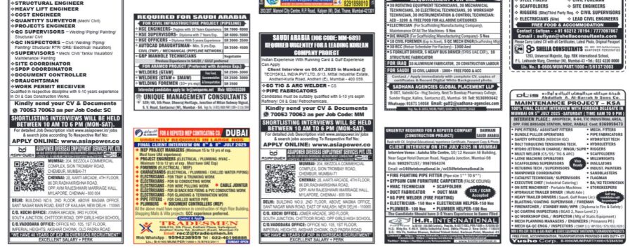 assignment abroad times 17th July 2025