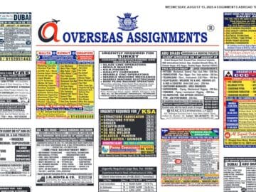 assignment abroad times 13th August 2025