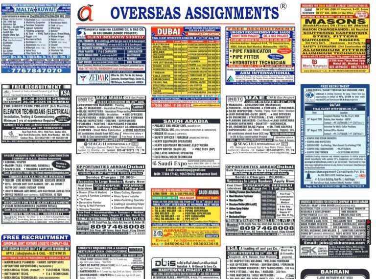 assignment abroad times 24th January 2026