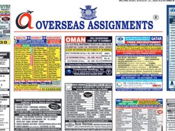 assignment abroad times 27th August 2025