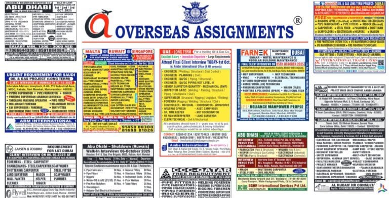 assignment abroad times 25th Oct 2025