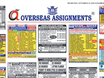 assignment abroad times 10th Sept 2025