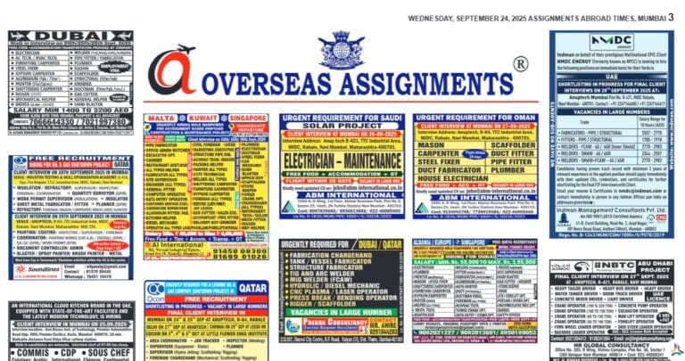 assignment abroad times 22nd Oct 2025